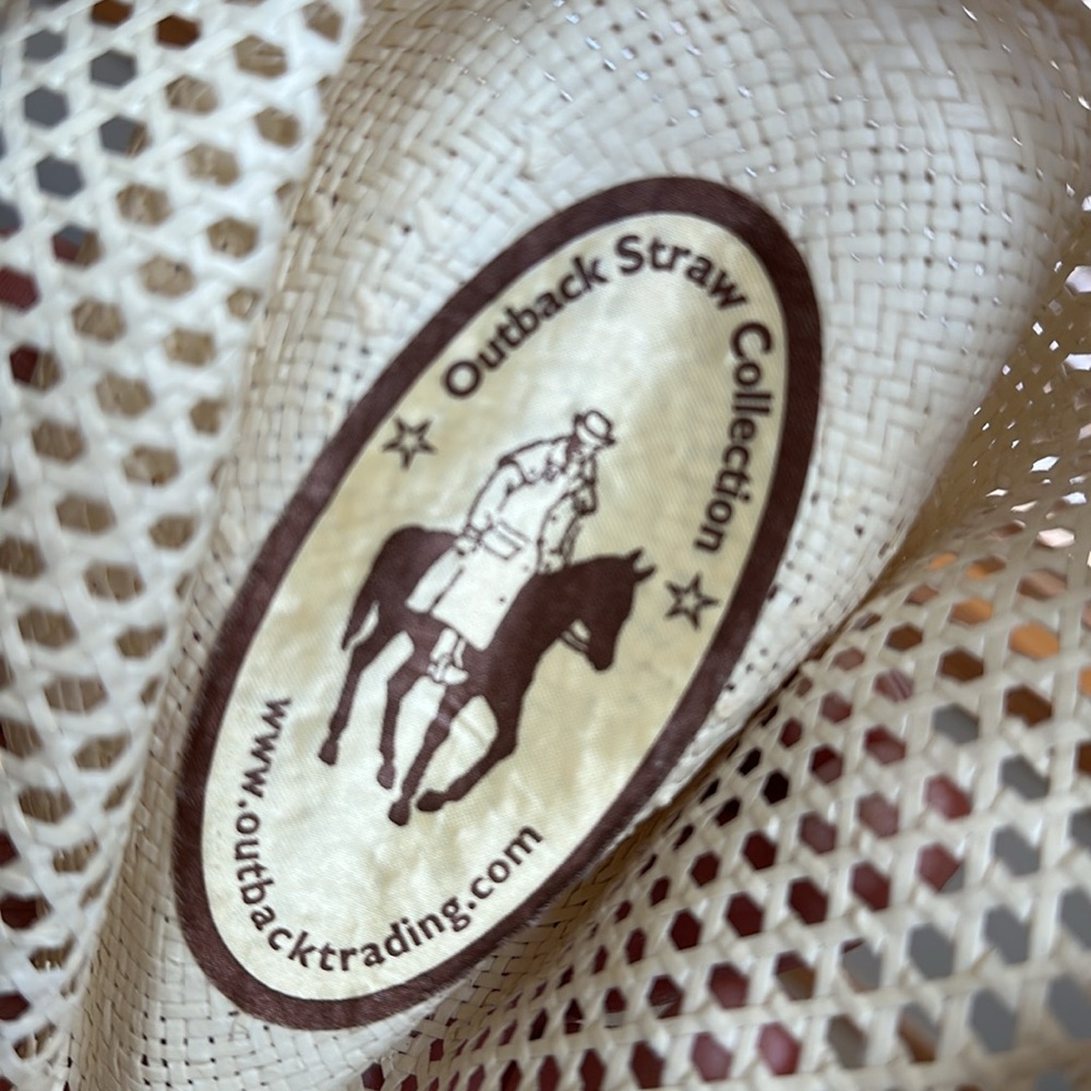 Outback Straw Collection Cream Hat - Picture 5 of 10